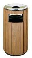 PAPELERA CENICERO MADERA REF. 424 PINO
