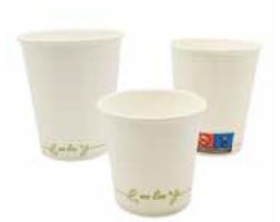 VASO CARTON BLANCO 4OZ 120  CC ECOL LINE
