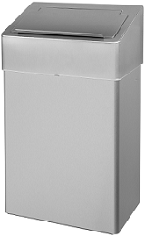 CONTENDOR HIGIENI FEMENINA TAPA BASC. 18 L. INOX PP3018CS SATINADO