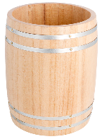 MINI BARRIL NATURAL MADERA 225.94