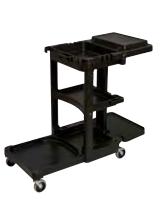 Carro limpieza 4girat. 6173-87 Negro