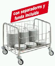 Carro portaplatos FCPLT-300