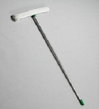 Aplicador Cera 40Cms.  C/Palo QS140