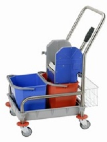 Carro fregado fácil Inox. Mod. 390
