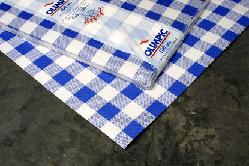 Mantel 100x100 Cuadro Azul GC