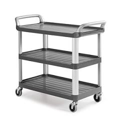 Carro Servicio Shelf gris 3700E