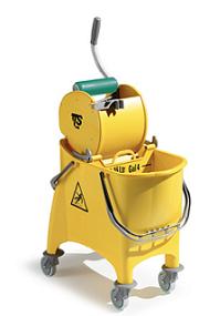 Carro Witty 30L C/Prensa Dry Amarillo