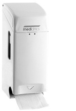 Disp.hig. doble PR0784 metálico bco