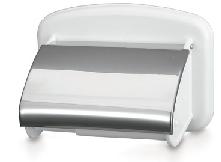 Portarrollos mixto 40000PMI bco/inox