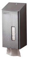 Disp.toallitas WC DT0200CS inox.sat.