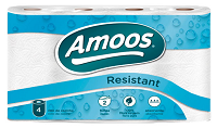 AMOOS Papel cocina 10M 2C 48U