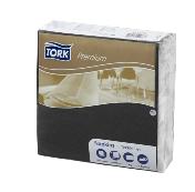 Serv. 40x40 Negra 1C Airlaid TORK