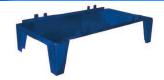 Pie taquilla Kimer 40 cms.