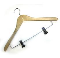 Percha madera antirrobo C/pinz met.