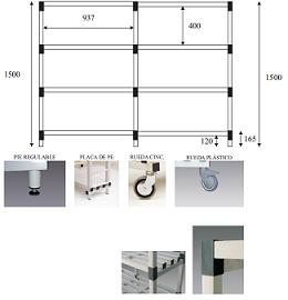 Est.modular LG 2000x400x1500 4 est.
