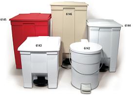 Cont. Step on 30,3L 6143 blanco