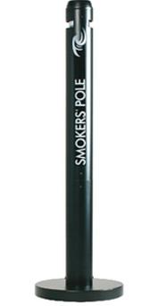 Cenicero pie Pole R1 negro