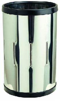 Papelera 310-G inox brillo