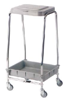 Carro portabolsas 360/4 C/pedal Inox