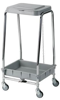 Carro portabolsas 360/4 C/pedal crom.