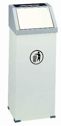 Papelera cenicero 340 blanca
