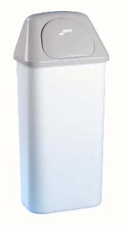 Papelera plástico 50L AL70700 blanca