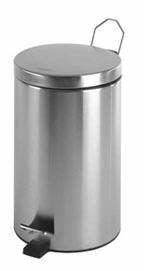 Papelera c/p 20L PP1321C inox
