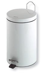 Papelera c/p 5L PP1305 ac.bco.