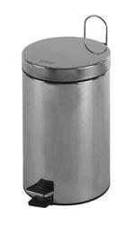 Papelera c/p 5L PP1305CS inox