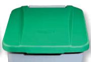 Tapa contenedor selectivo 120 L verde