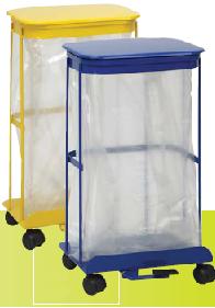 Carro portabolsas c/p 1C 120-P bco