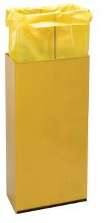 Papelera 50L  369 amarilla