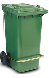 Contenedor c/p 120L verde
