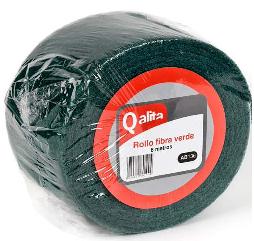 Rollo fibra verde st. Qalita 6Mt.