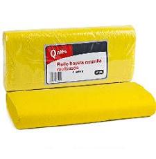 Rollo bayeta amarilla Qalita 6Mt