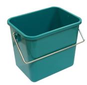 Cubo plástico 6 Ltr. verde