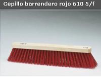 Cepillo barrendero rojo 1506