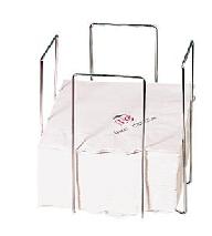 Servilletero alambre p/serv. 40x40