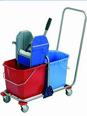 Carro dobleMod.500 2x25L Inox