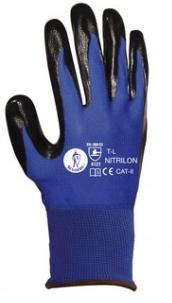 Guante nylon Nitrilon T.G