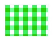 Mantel 100x100 40 Cuadro Verde GC