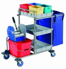 Carro Super Limpieza Mod. 565/25 Inox.