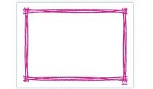 Mantel 30x40 Blanco orla burdeos BERSAN