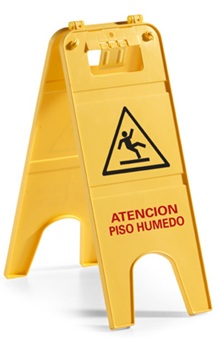 Señal suelo mojado 3575