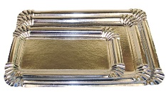 Bandeja cartón plata 40x50 Cms.