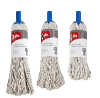 Fregona Algodón Qalita 185gr blanca