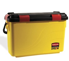 Cubo De Desinfección 27 Lts. Amarillo