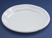 Plato llano blanco 22 Cm C900