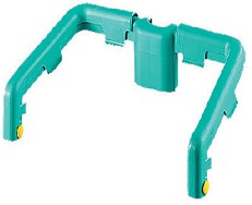 Soporte Bolsa P/Asa Y Accesorio Anclaje Verde TTS