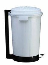 Cubo Goliat C/Pedal 70 Lts. Blanco